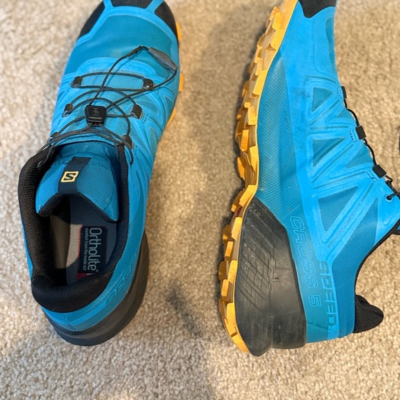 Salomon Men's Vibrant Blue Athletic Shoes - Picture 3 of 7